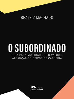cover image of O subordinado